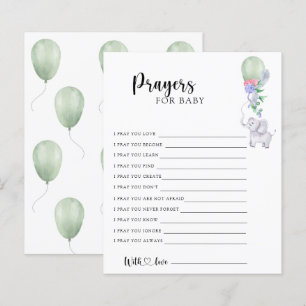 Elephant - Party game   prayers for baby