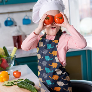 Elephant Pattern  Apron