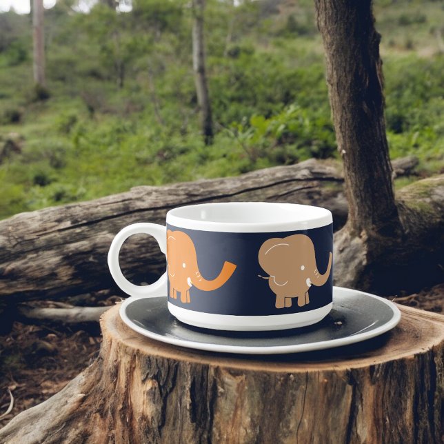 Elephant Pattern  Bowl (Chili Bowl)