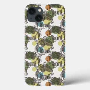 Elephant Pattern iPhone 13 Case