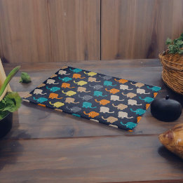 Elephant Pattern Cutting Board