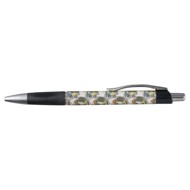 Elephant Pattern Pen (Top)