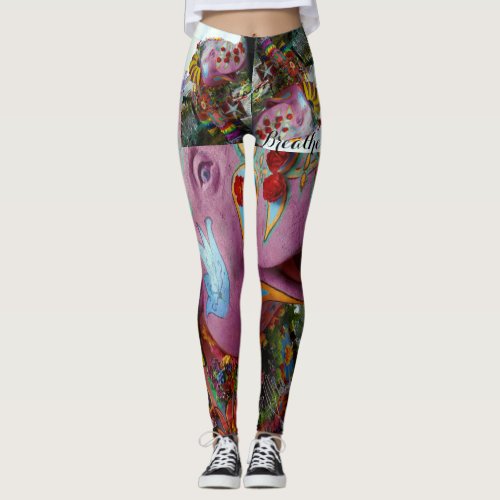 Elephant Peace Yoga Leggings