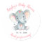 Elephant Personalized Favor Stickers