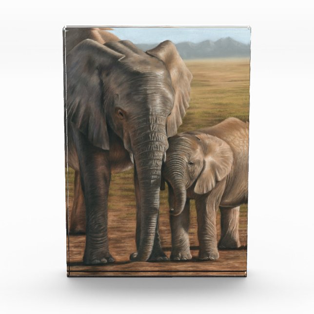 Elephant Photo Block (Front)