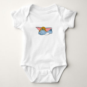 Elephant Pilot Pilot hat Baby Bodysuit