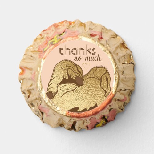 Elephant Pink Candy Labels Reeses Miniatures