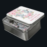 Elephant Pink Floral Twins Baby Shower Favor Jigsaw Puzzle<br><div class="desc">Personalize this fun baby pink floral twins elephant jigsaw puzzle with your own wording easily and quickly. Simply click the Edit Using Design Tools button to further edit the text, wording, font style, font size, font color, add more text, move or remove some images. Featuring adorable baby elephants and a...</div>