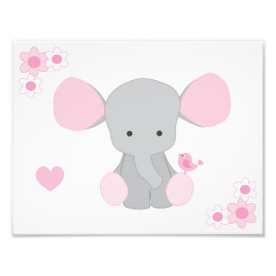 elephant nursery decor girl