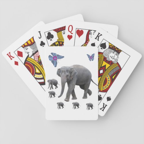 Elephant Playing Card Deck