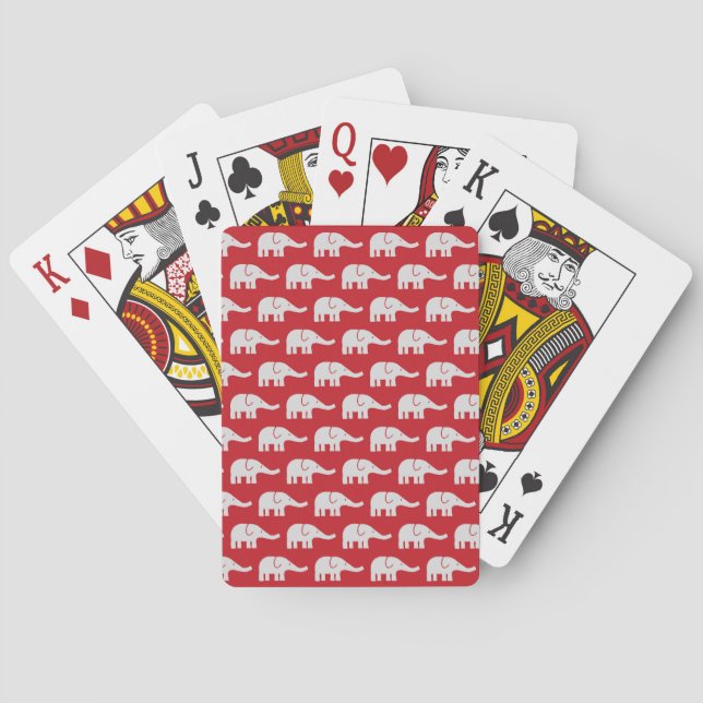 “Elephant”  Poker Cards (Back)