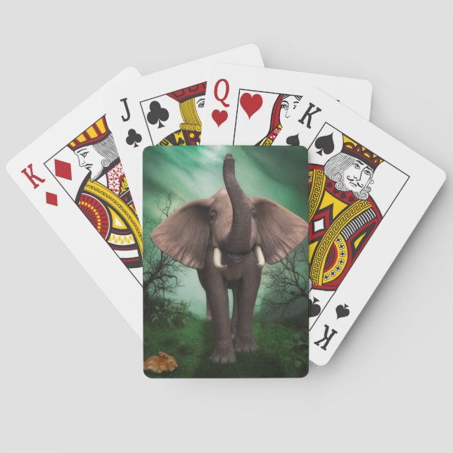 Elephant Poker Cards (Back)