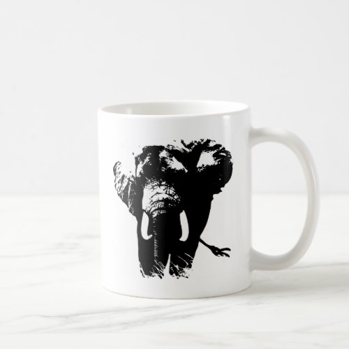 Elephant Pop Art Coffee Mug