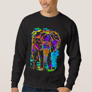 Elephant Pop Art Sweatshirt
