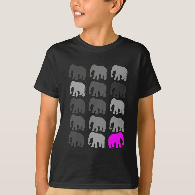 Elephant PopArt Gifts T-Shirt (Front)