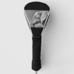 Elephant portrait golf head cover