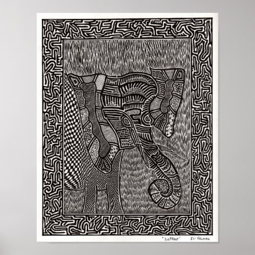 Elephant Poster