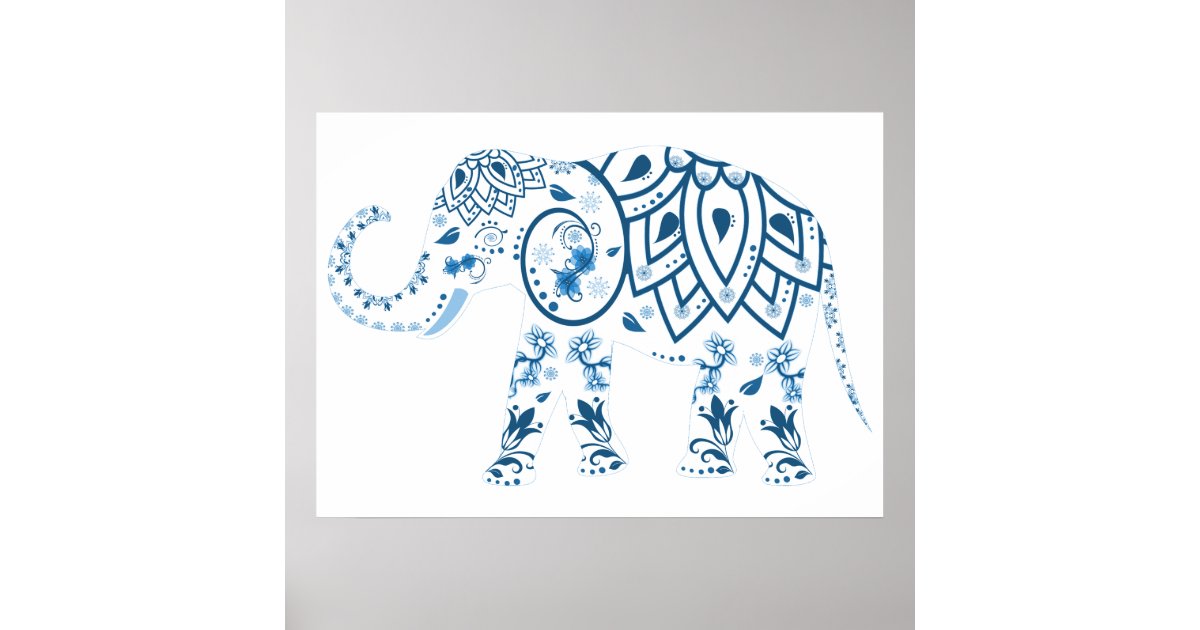 Elephant Poster | Zazzle
