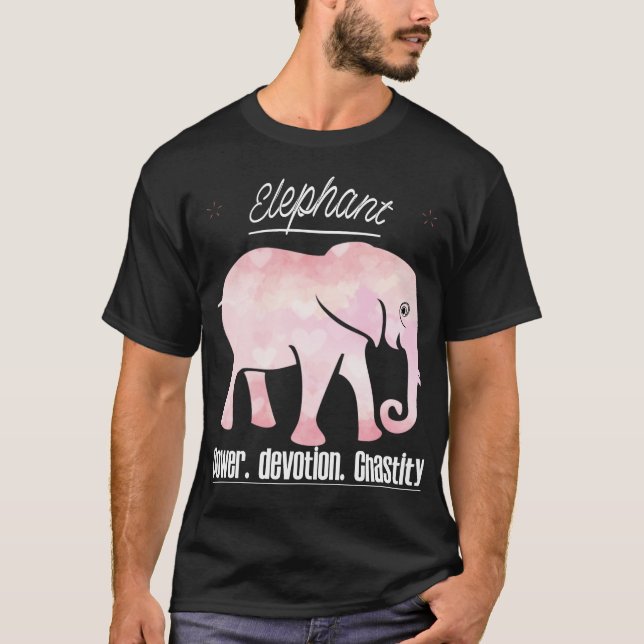 Elephant Power Devotion Chastity T-Shirt (Front)