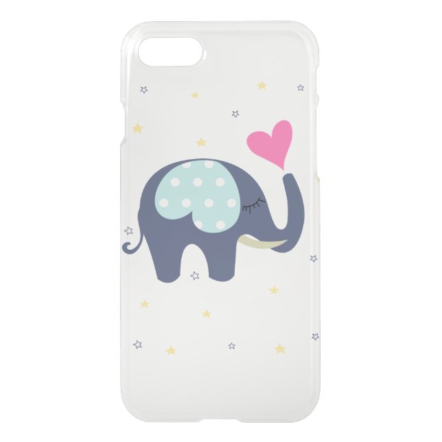 Elephant printed mobile case (Back)