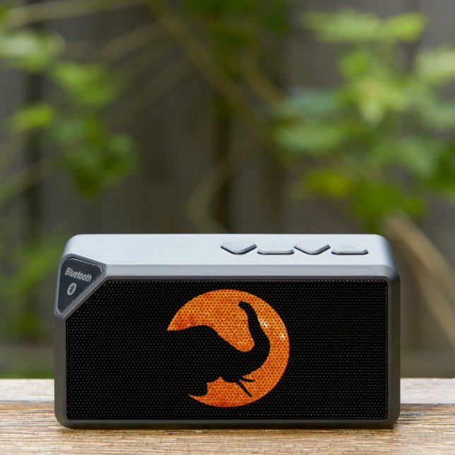 Elephant Profile Solar Eclipse Shadow Bluetooth Speaker (Insitu(Outdoor))