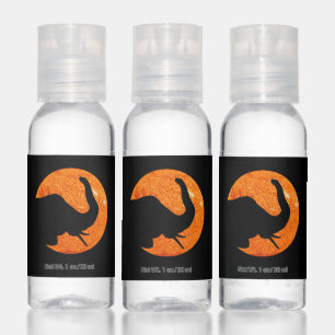 Elephant Profile Solar Eclipse Shadow Hand Sanitizer