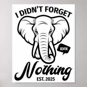 Elephant Quote, Elephant Lover, Elephant Zoo Anima Poster