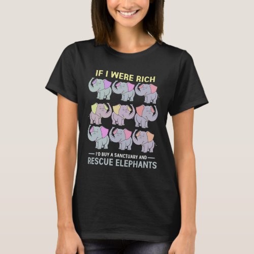 Elephant Rich Buy Sanctuary Rescue Elepants Zoo T_Shirt