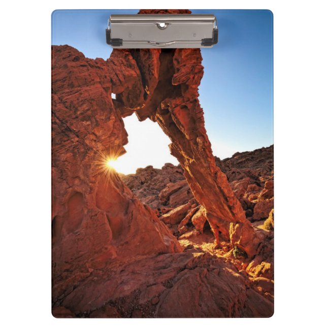 Elephant Rock in the Valley of Fire Clipboard (Front)