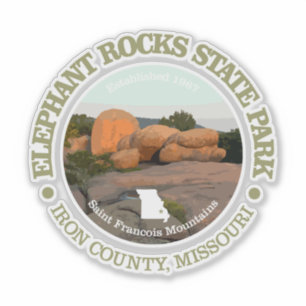 Elephant Rocks SP Sticker