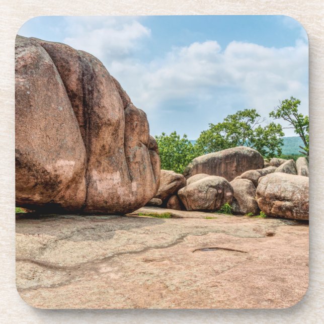Elephant Rocks State Park Beverage Coaster (Front)
