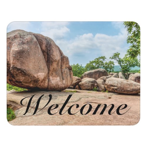 Elephant Rocks State Park Welcome Door Sign