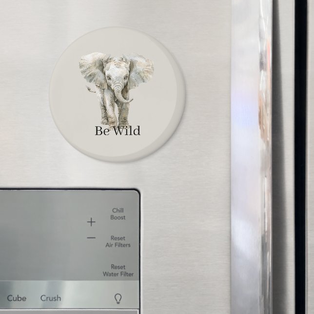Elephant Safari Animal   Magnet (In Situ (Fridge))