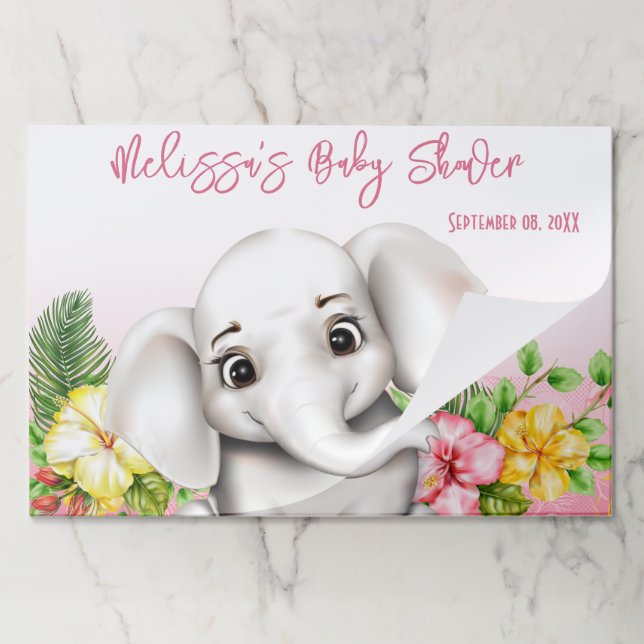 Elephant Safari Jungle Tearaway Paper Pad (Folded)