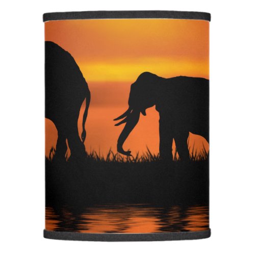 Elephant Safari Lamp Shade