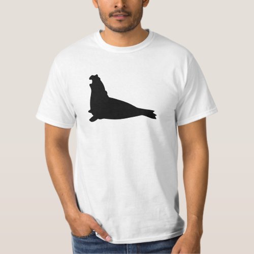 Elephant Seal Shirt Black