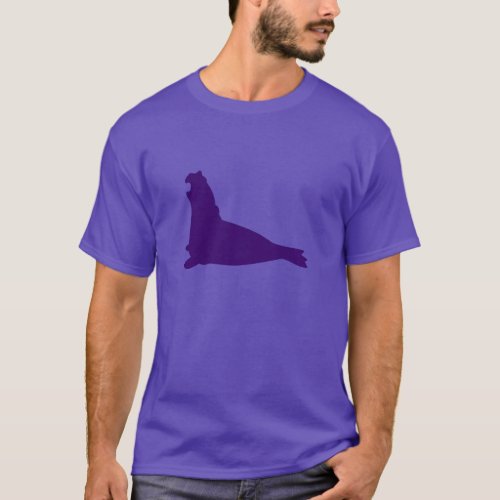 Elephant Seal Shirt Deep Purple