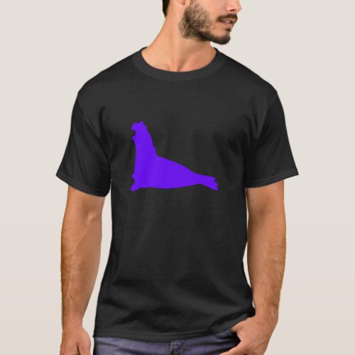 Elephant Seal Shirt Electric Purple