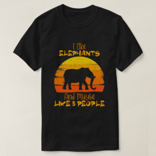 Elephant Shirt, Cute Elephant Shirt, Vintage T-Shirt