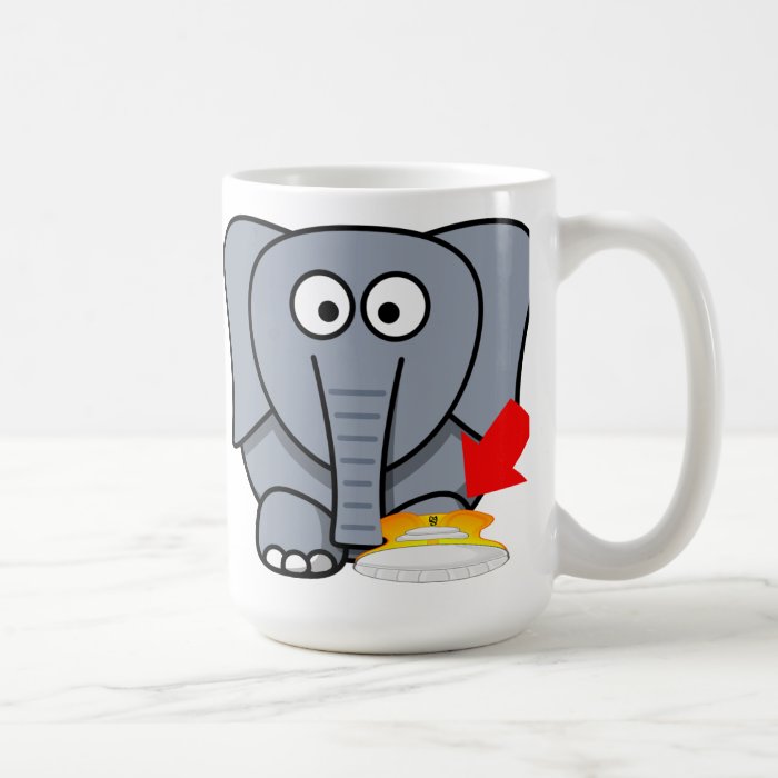 Elephant Shoe I Love You Coffee Mug