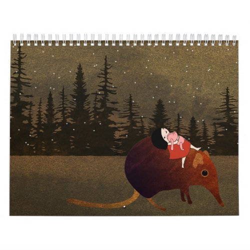 Elephant Shrew Calendar