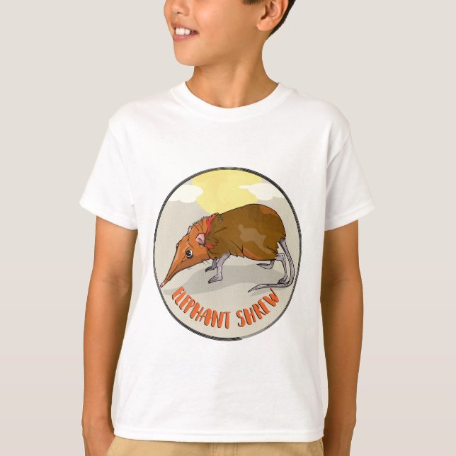 Elephant Shrew T-Shirt (Front)