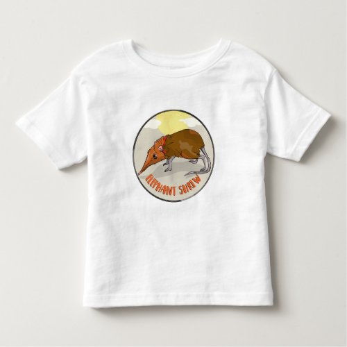 Elephant Shrew Toddler T_shirt