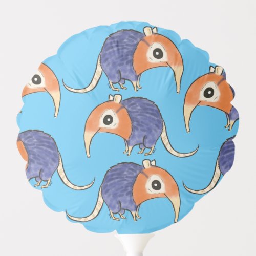 Elephant Shrews All Over Balloon