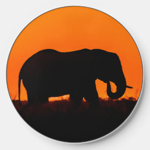 Elephant Silhouette Wireless Charger