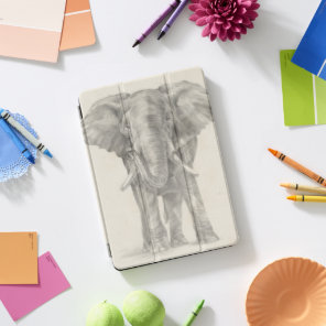 Elephant Sketch iPad Pro Cover