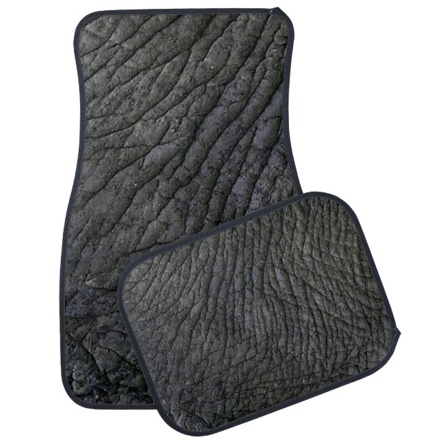 Elephant Skin Abstract Car Floor Mat (Set)