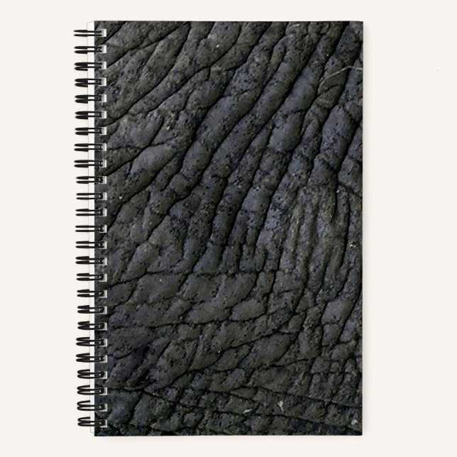 Elephant Skin Abstract Notebook (Front)