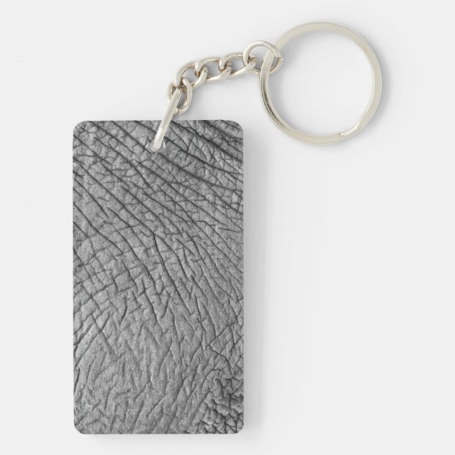 Elephant skin keychain (Back)