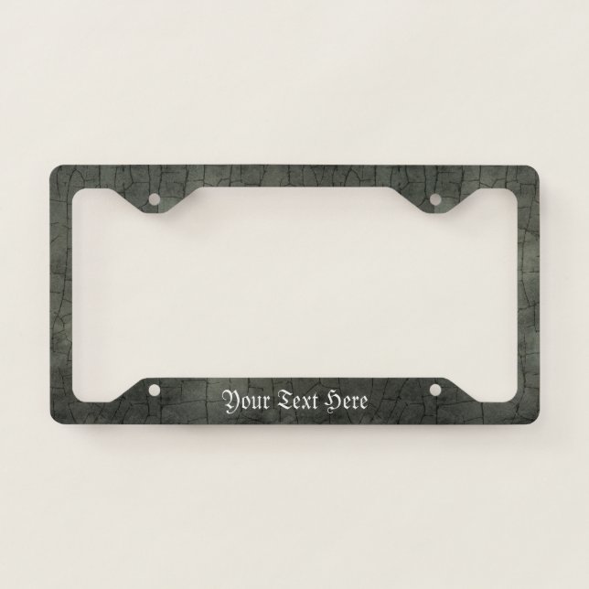 Elephant Skin License Plate Frame (Front)